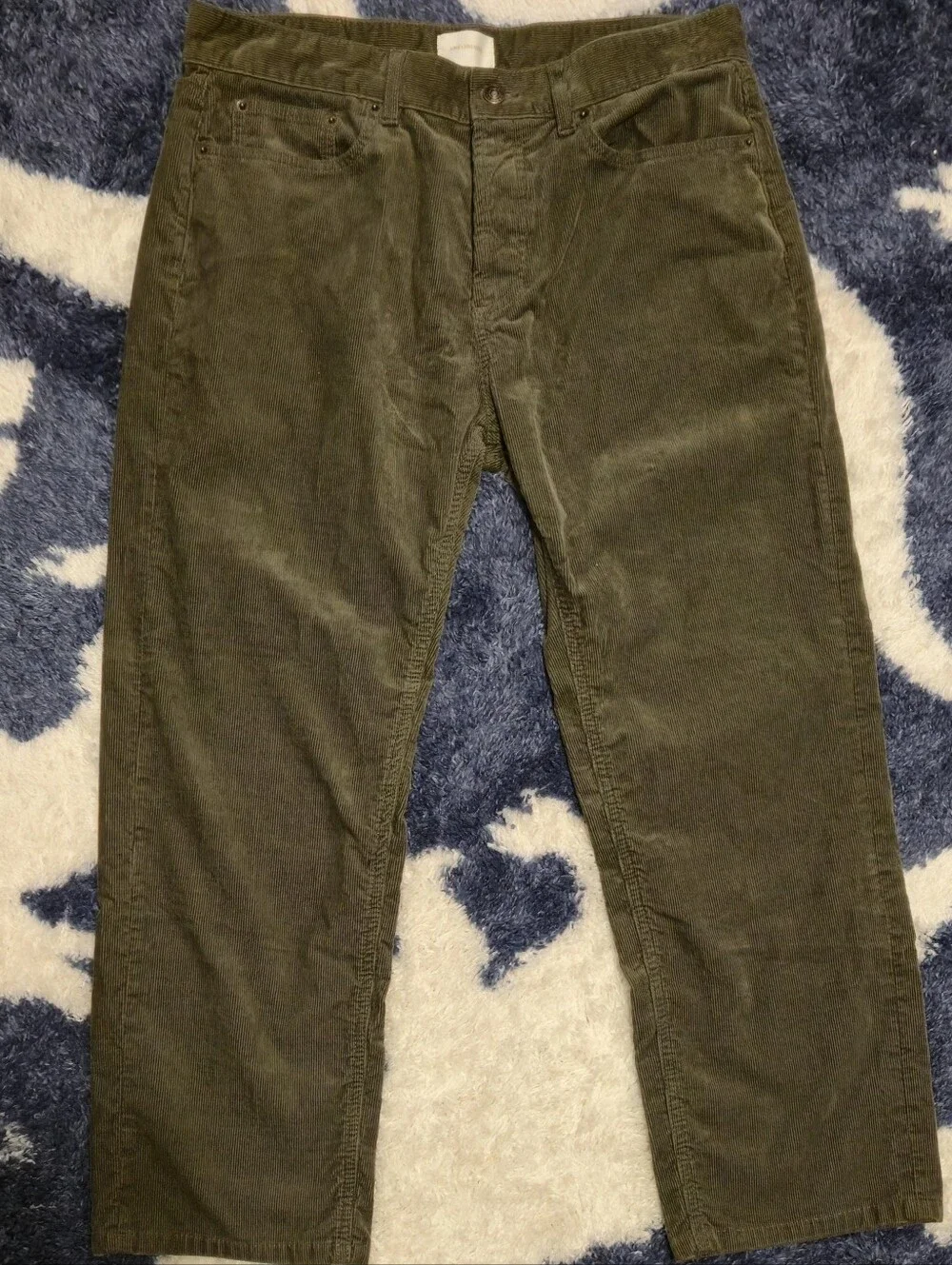 Aime Leon Dore Pants Mens Micro Cord Olive 5 Pockets FW22